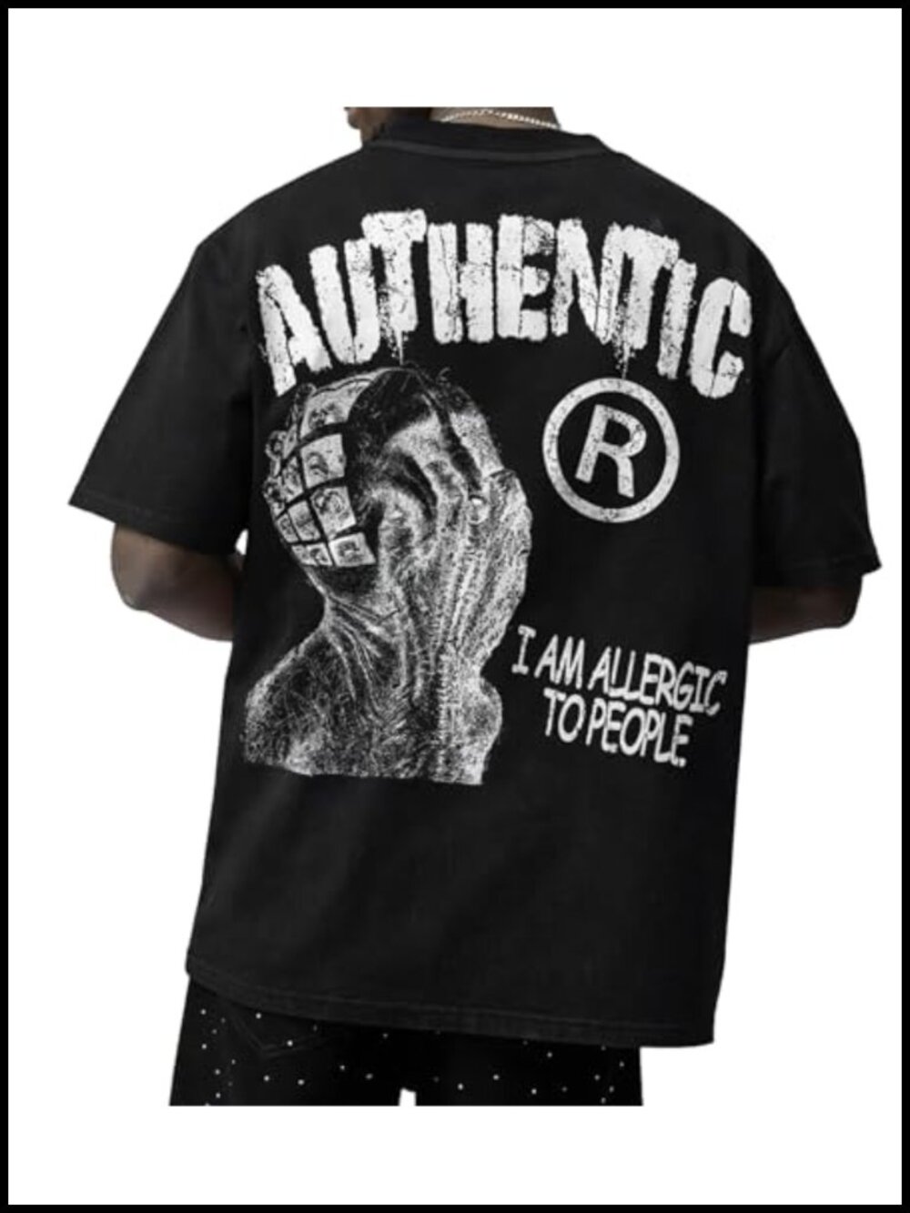 100% Cotton Graphic Tee Oversized Streetwear Christian Y2K Unisex T-Shirt